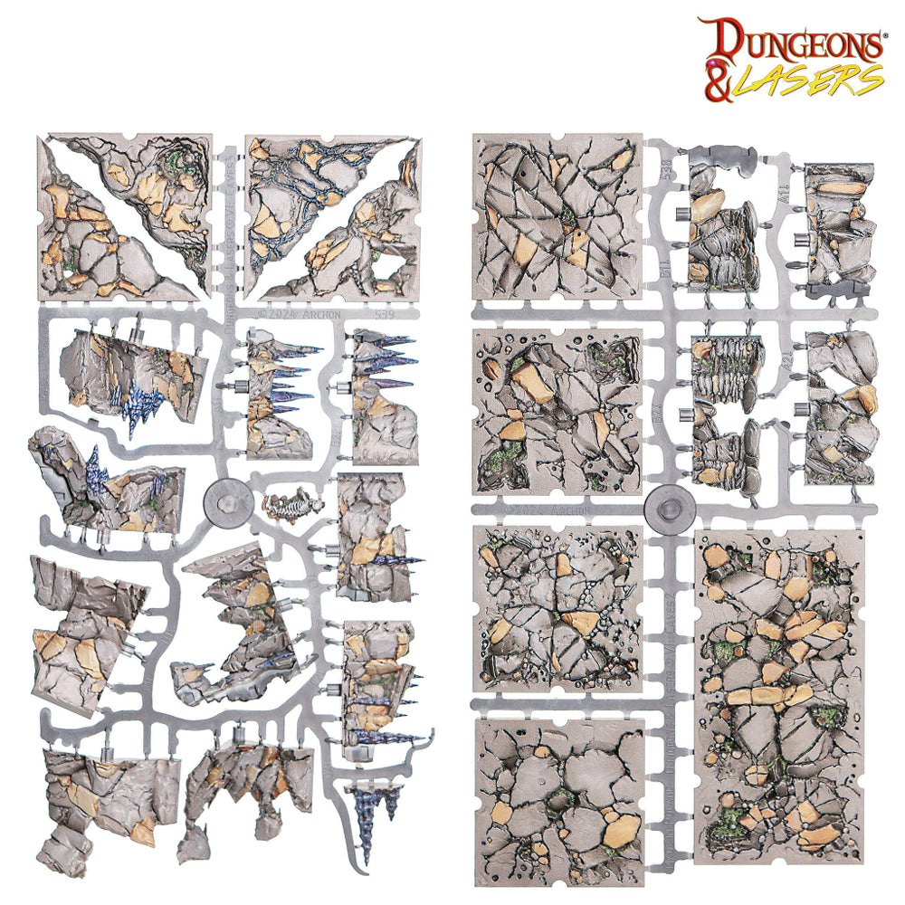 Dungeons & Lasers: Rocky Caves (Prepainted)