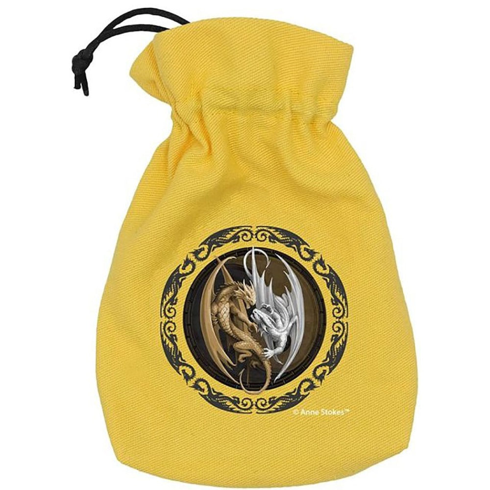 Anne Stokes Dice Pouch - Double Dragon
