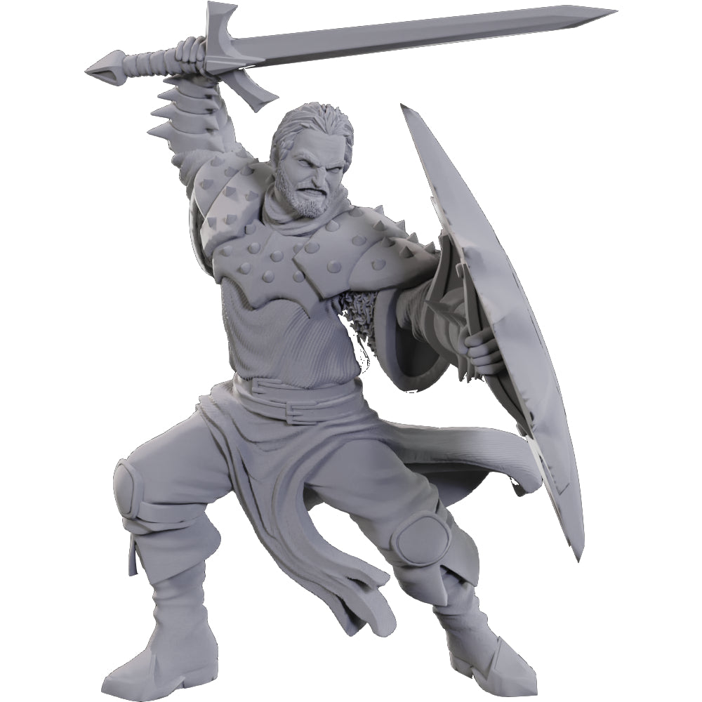 D&D Minis: Dragon Army Soldier (Unpainted / WV23)