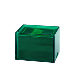 Dragon Shield Deck Box: Strongbox Clear Green (Holds 100+)