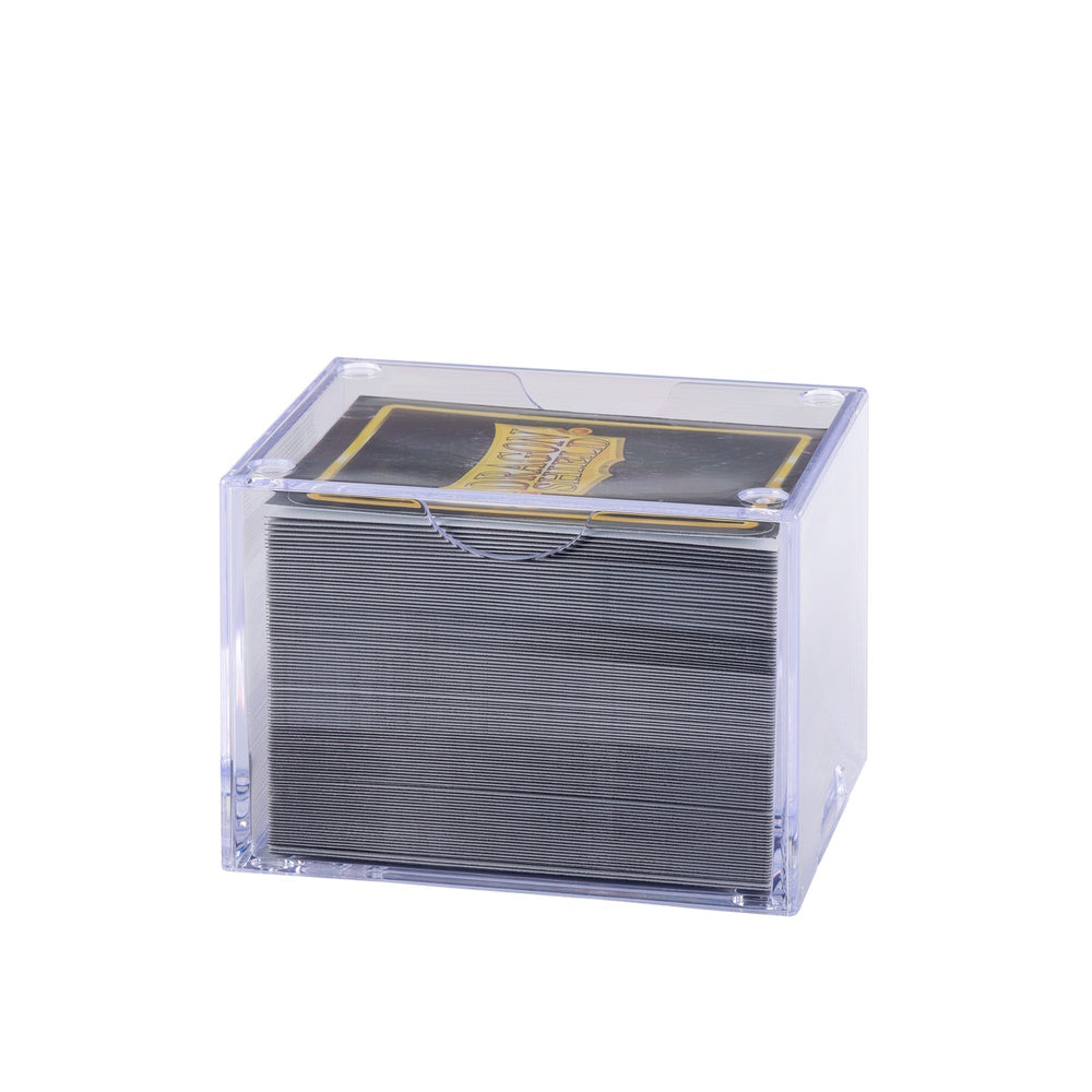 Dragon Shield Deck Box: Strongbox Clear (Holds 100+)