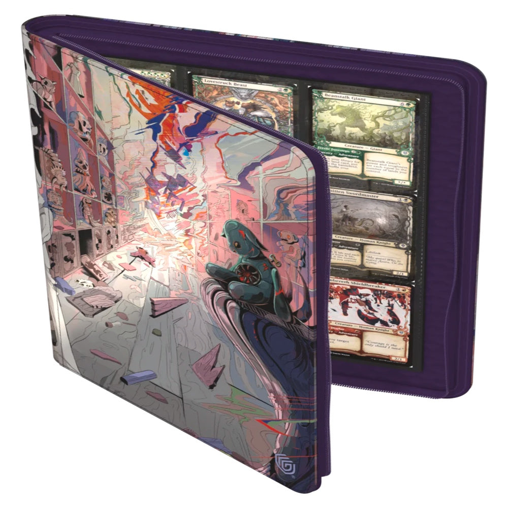 MTG Zipfolio: Duskmourn - Porcelain Gallery (9 Pocket / Holds 360 / Ultimate Guard)