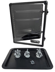 EVORETRO: Miniatures Display And Carry Case (5 Metal Trays)