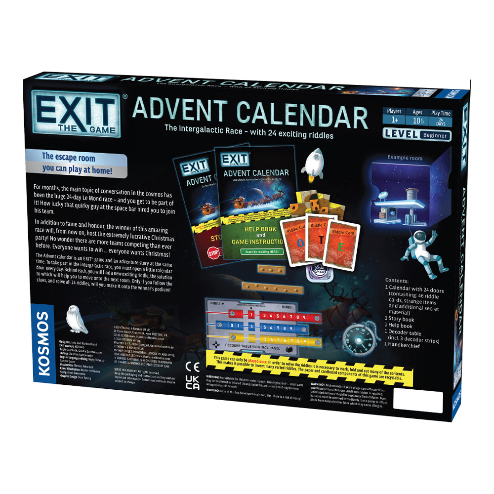 EXIT: Advent Calendar - The Intergalactic Race