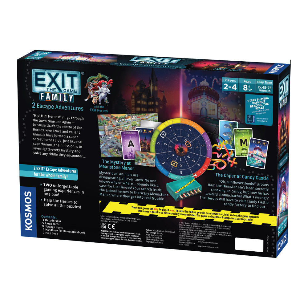 EXIT: Family - 2 Escape Adventures (Meanstone Manor / Candy Castle)
