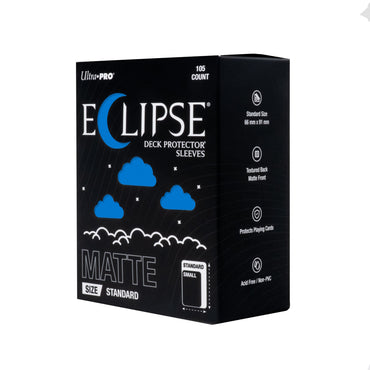 Ultra PRO Deck Protector Sleeves: Eclipse Matte - Pacific Blue (105 Count)