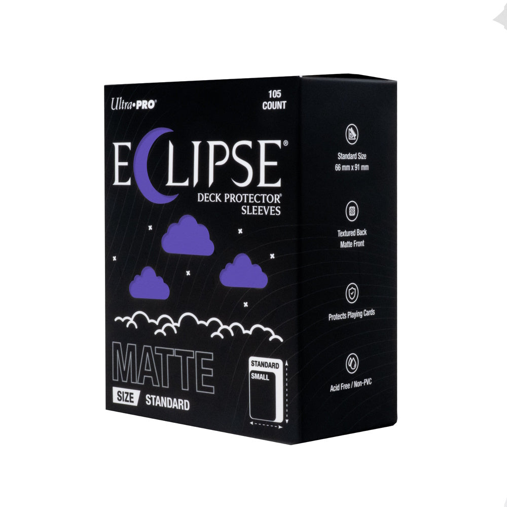 Ultra PRO Deck Protector Sleeves: Eclipse Matte - Royal Purple (105 Count)