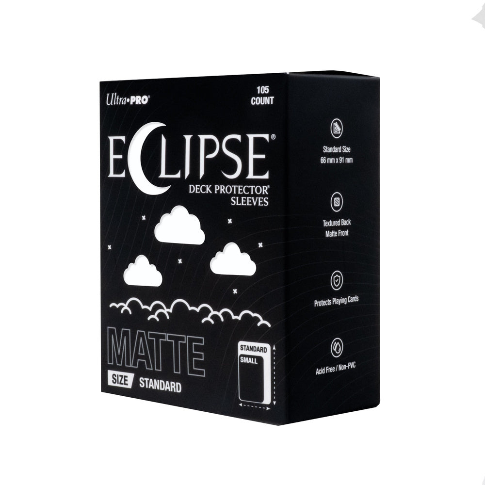 Ultra PRO Deck Protector Sleeves: Eclipse Matte - Arctic White (105 Count)