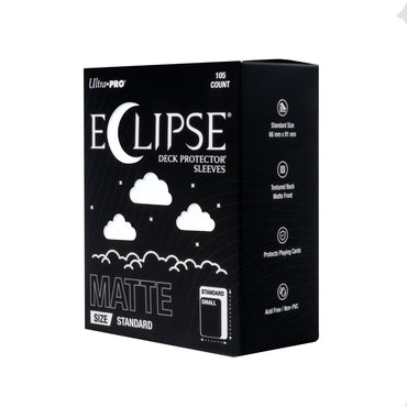 Ultra PRO Deck Protector Sleeves: Eclipse Matte - Arctic White (105 Count)