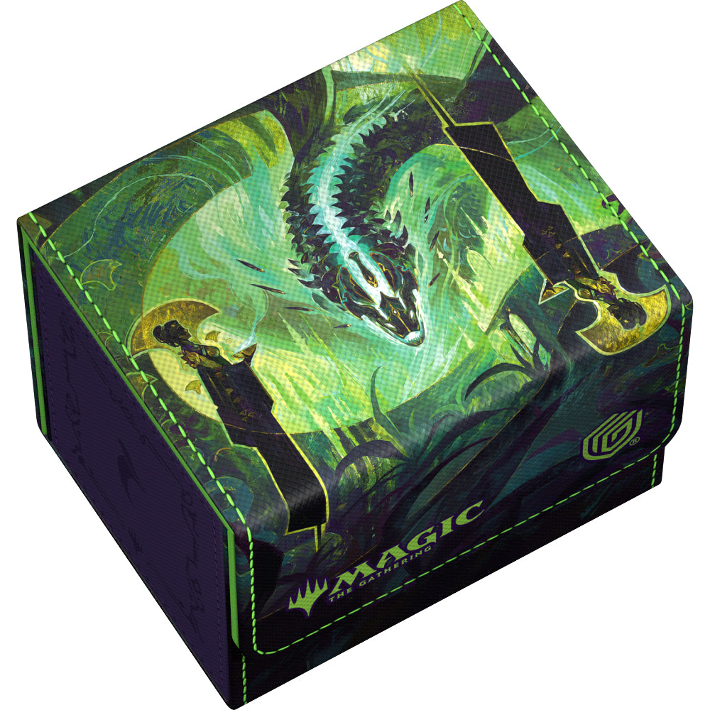 MTG Deck Box: Tarkir Dragonstorm Sidewinder - Emergent Ultimatum (Holds 100+ / Ultimate Guard)
