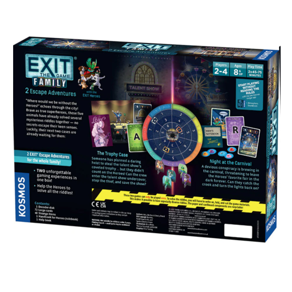 EXIT: FAMILY - THE TROPHY CASE - NIGHT AT THE CARNIVAL