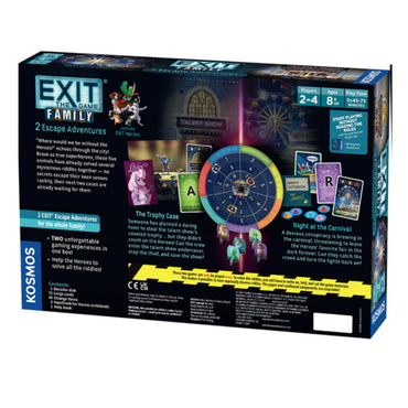 EXIT: FAMILY - THE TROPHY CASE - NIGHT AT THE CARNIVAL