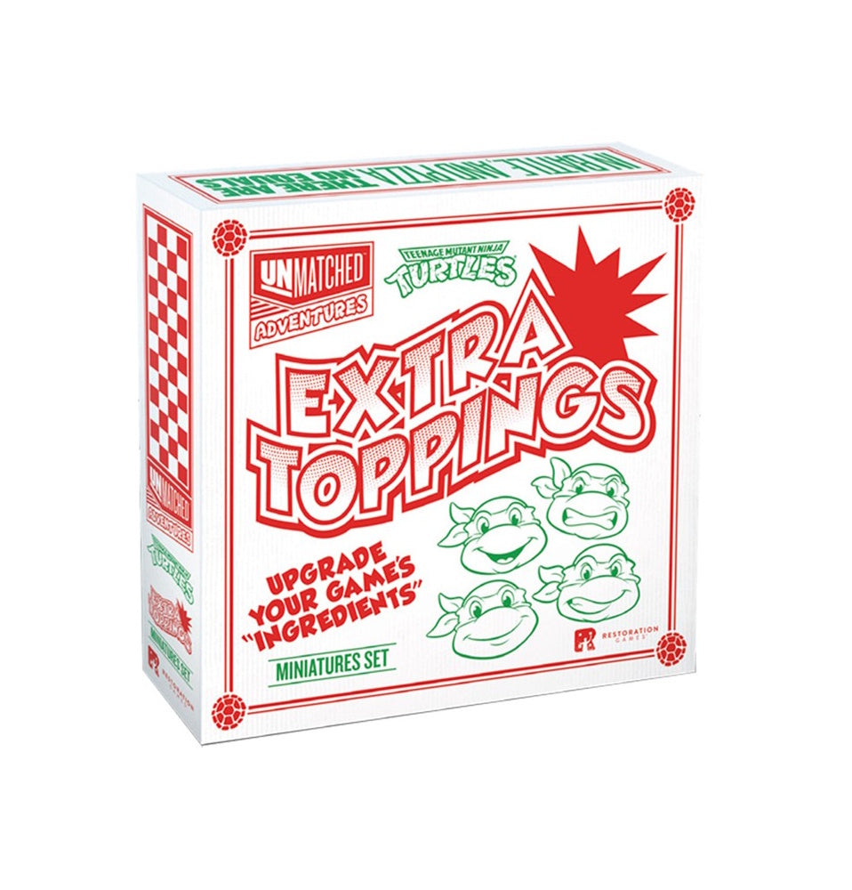Unmatched Adventures: Teenage Mutant Ninja Turtles - Extra Toppings Miniature Set