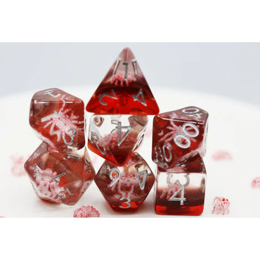 RPG Dice: Ghost Spider (Foam Brain)