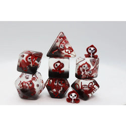 RPG Dice: Red Reaper (Foam Brain)