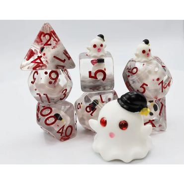 RPG Dice: Sleepy Ghost (Foam Brain)