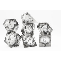 Liquid Core RPG Dice: Black (Foam Brain)