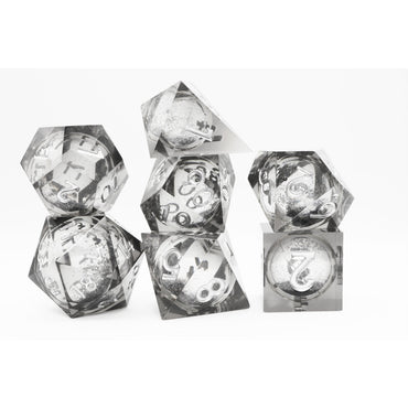 Liquid Core RPG Dice: Black (Foam Brain)