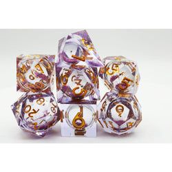 Liquid Core RPG Dice: Purple (Foam Brain)
