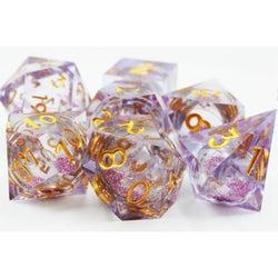 Liquid Core RPG Dice: Purple (Foam Brain)