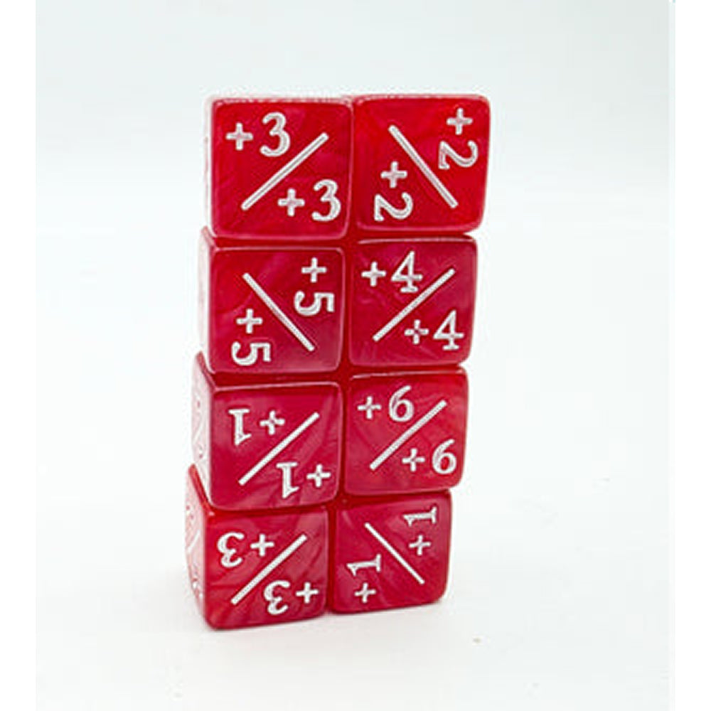 +1/+1 MTG Counters: Pearl Red (Foam Brain)