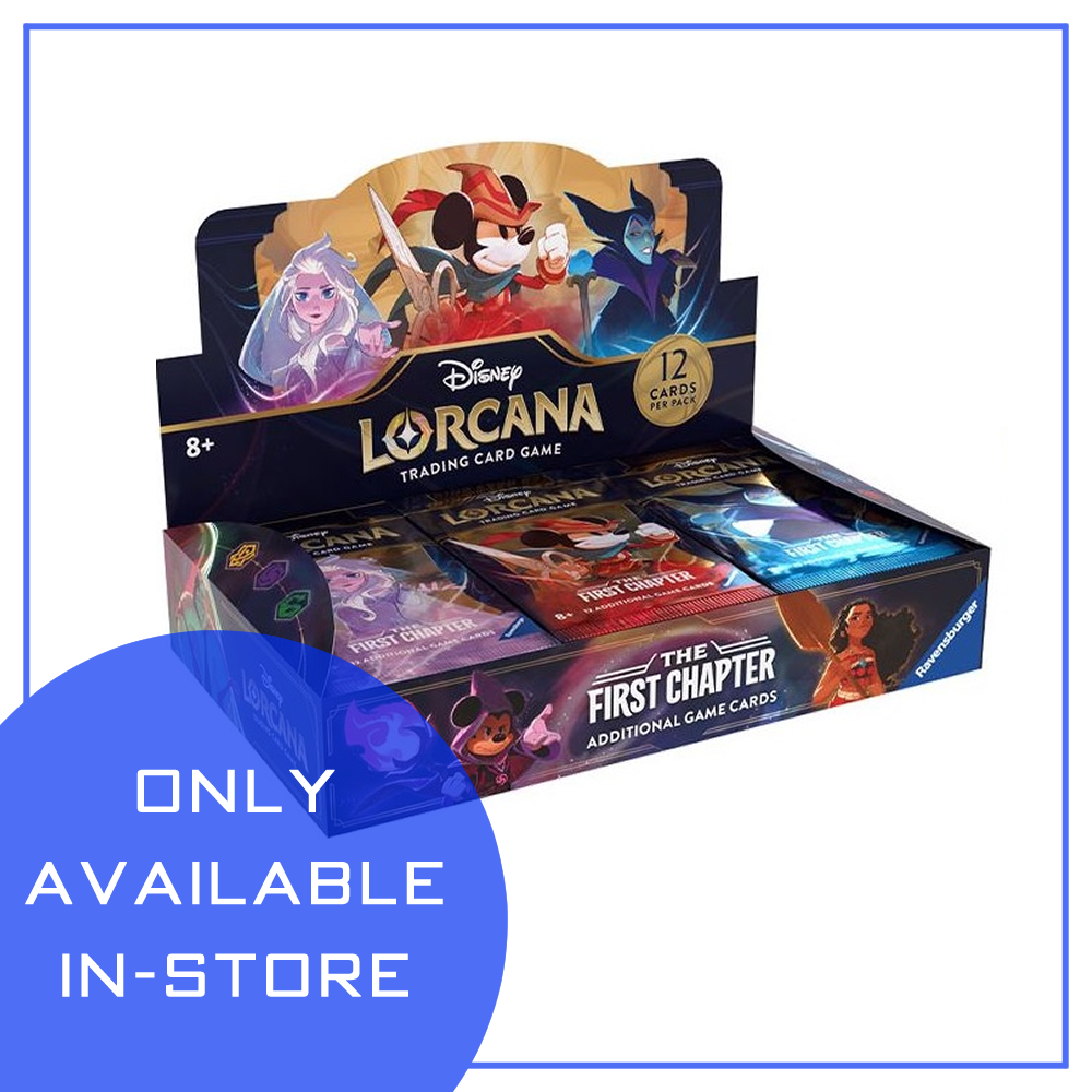 (IN-STORE ONLY) Lorcana: The First Chapter Booster Box (IN-STORE ONLY) Lorcana: The First Chapter Booster Box