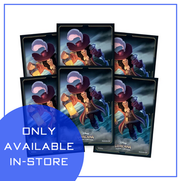 (IN-STORE ONLY) Lorcana: The First Chapter Sleeves - Captain Hook