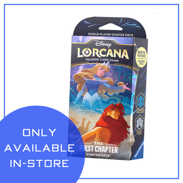 (IN-STORE ONLY) Lorcana: The First Chapter Starter Deck - A Steadfast Strategy (Aurora / Simba)