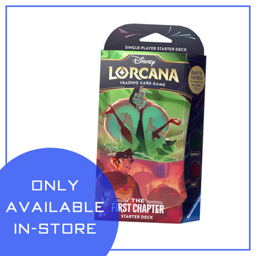 (IN-STORE ONLY) Lorcana: The First Chapter Starter Deck - Daring and Deception (Cruella / Aladdin)