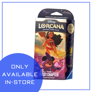 (IN-STORE ONLY) Lorcana: The First Chapter Starter Deck - The Heart of Magic (Moana / Mickey)
