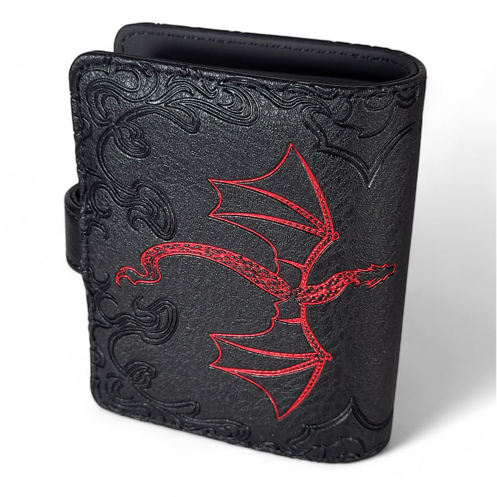 Forged Gaming: Book of Incantations - Dragon Edition (Spell Card Book / Black with Red Foil)