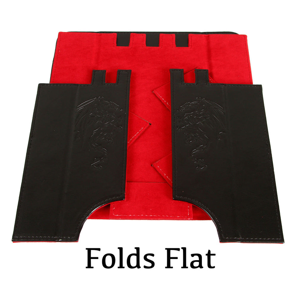 Forged Gaming Dice Tray & Tower: Draco Castle - Rainbow