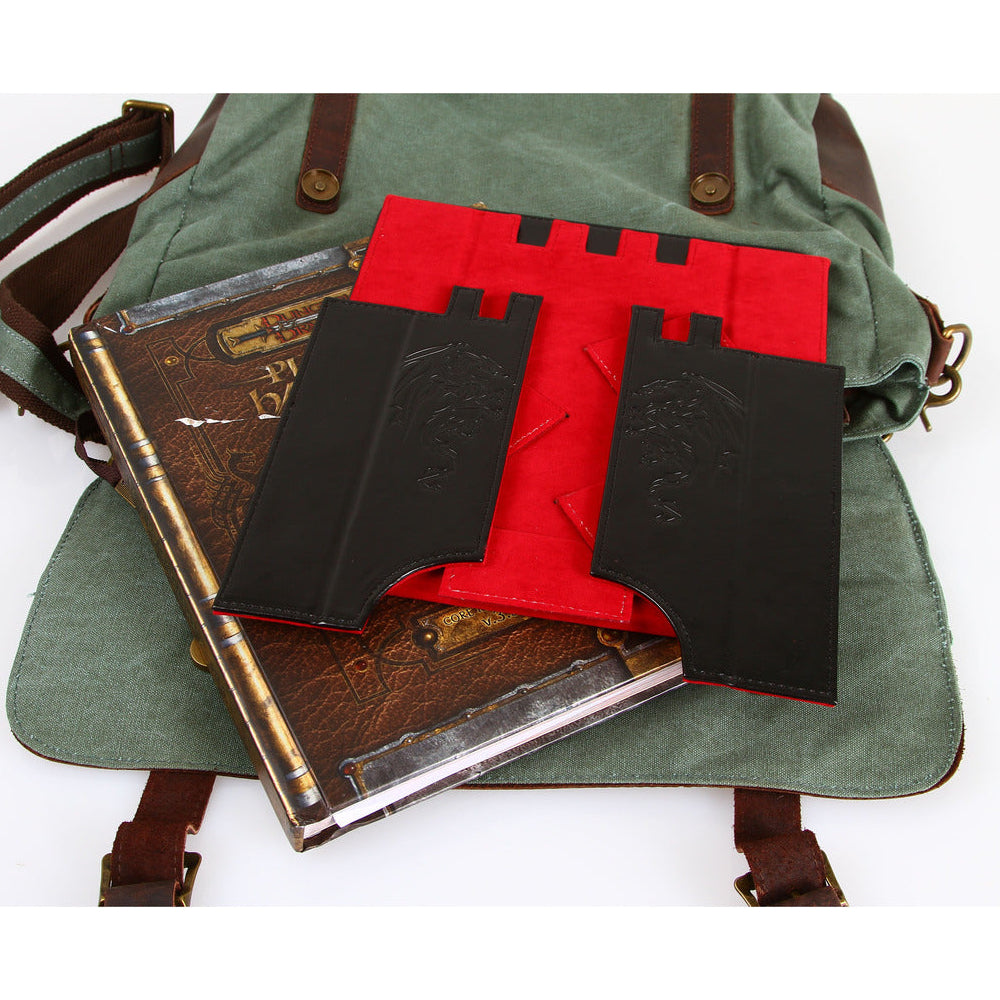 Forged Gaming Dice Tray & Tower: Draco Castle - Rainbow