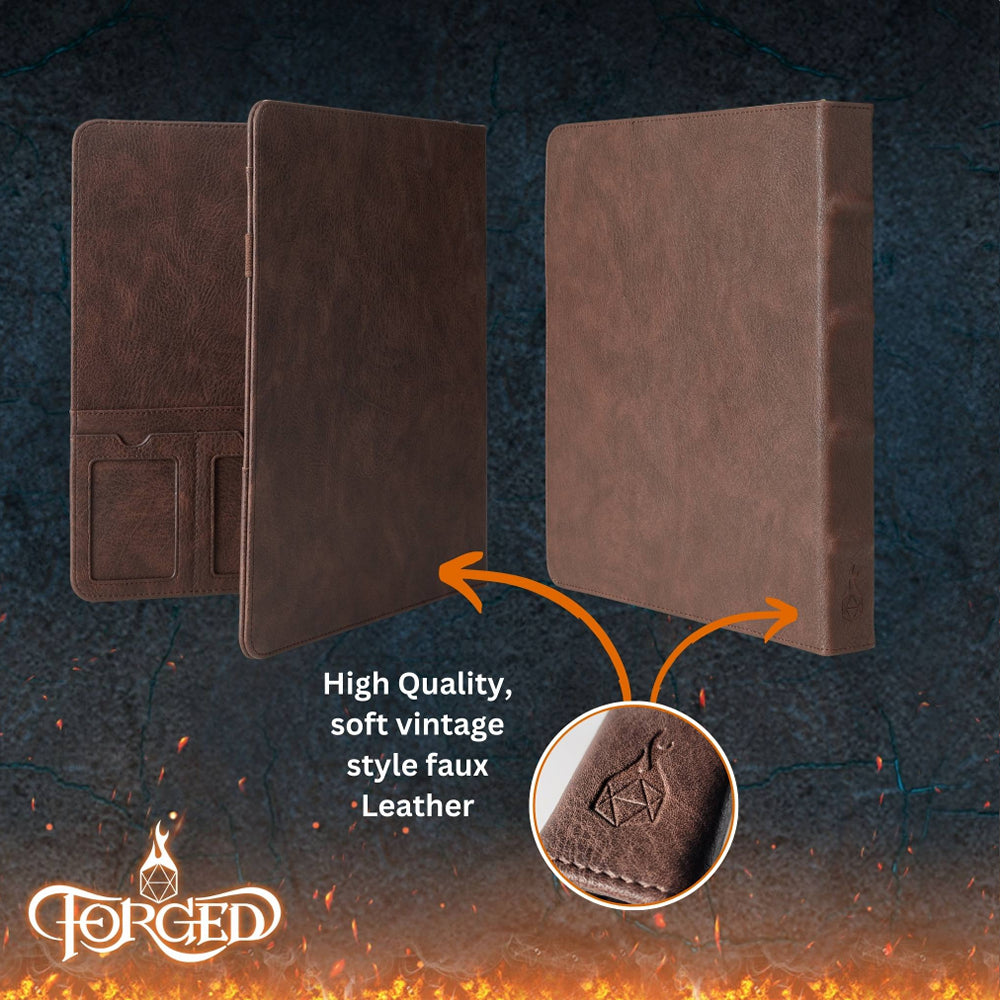 Forged Gaming: Game-Folio RPG Binder - Black