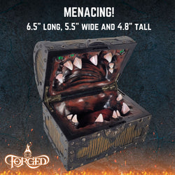 Forged Gaming Dice Case: Mimic Chest - Large