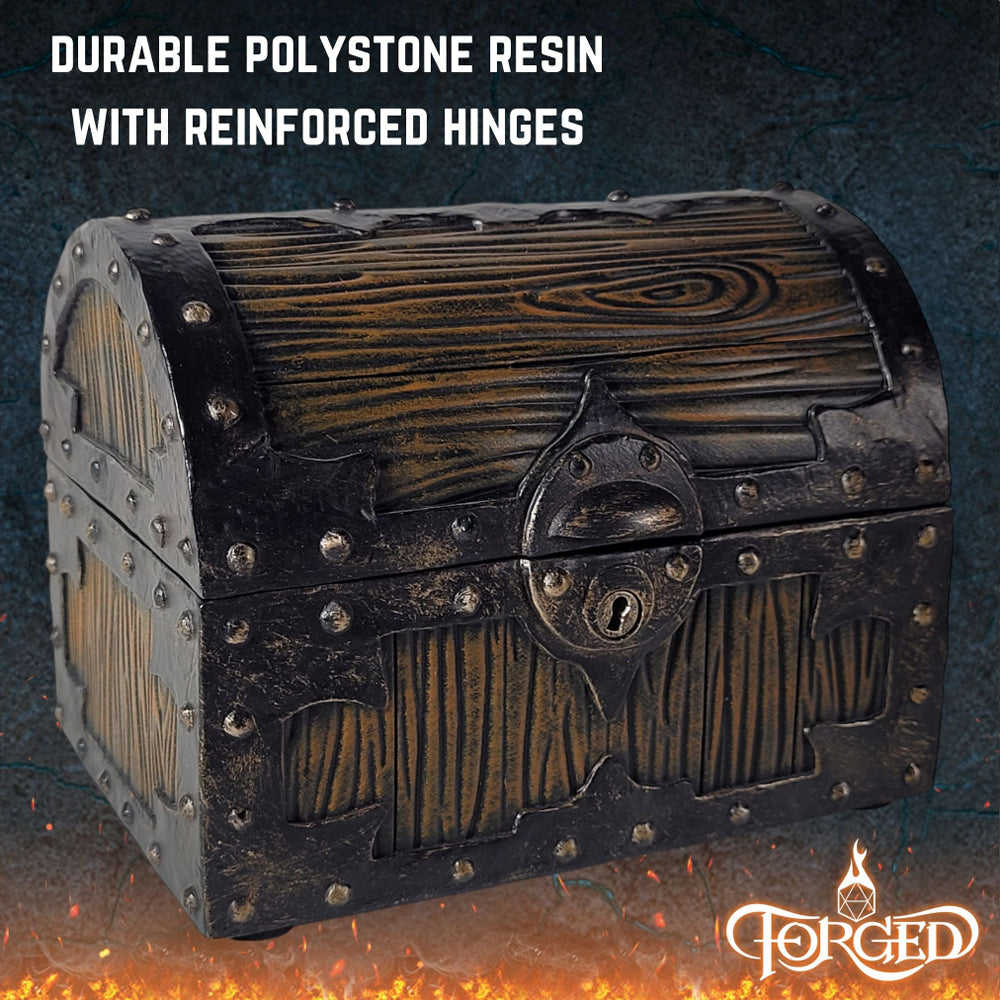 Forged Gaming Dice Case: Mimic Chest - Large