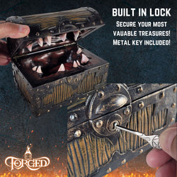 Forged Gaming Dice Case: Mimic Chest - Large