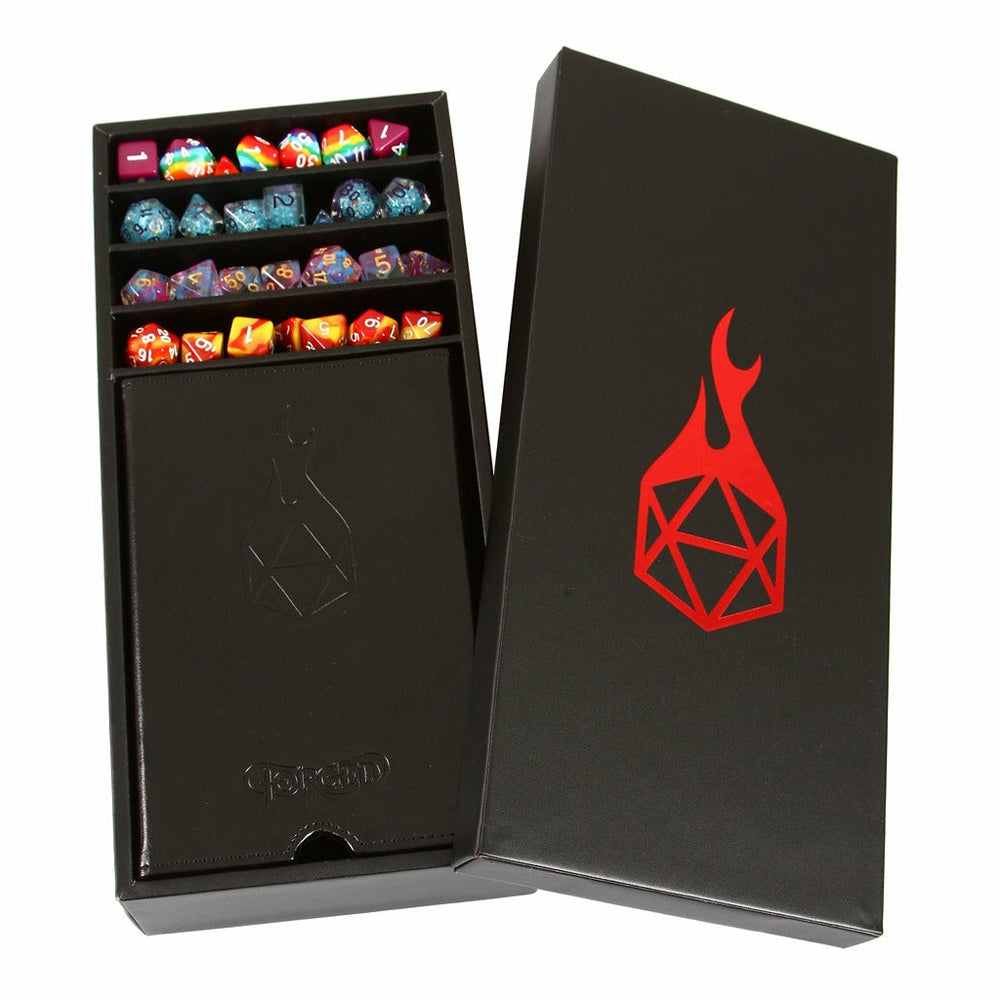 Forged Gaming Dice Tray & Tower: The Citadel - Red