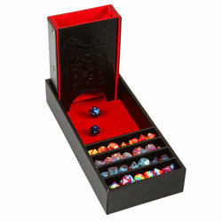 Forged Gaming Dice Tray & Tower: The Citadel - Red