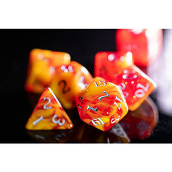 Smelly Bones: Fireball Char (Scented Dice Set)