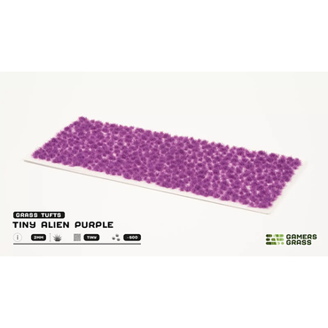 Gamers Grass: Tufts - Alien Purple (Tiny / 2mm / x500)