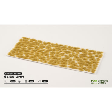 Gamers Grass: Tufts - Beige (Wild / 2mm / x115)