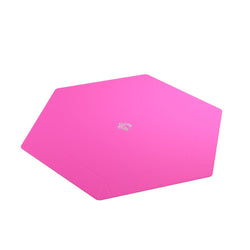 Gamegenic Magnetic Dice Tray: Hexagonal XL - Black/Pink