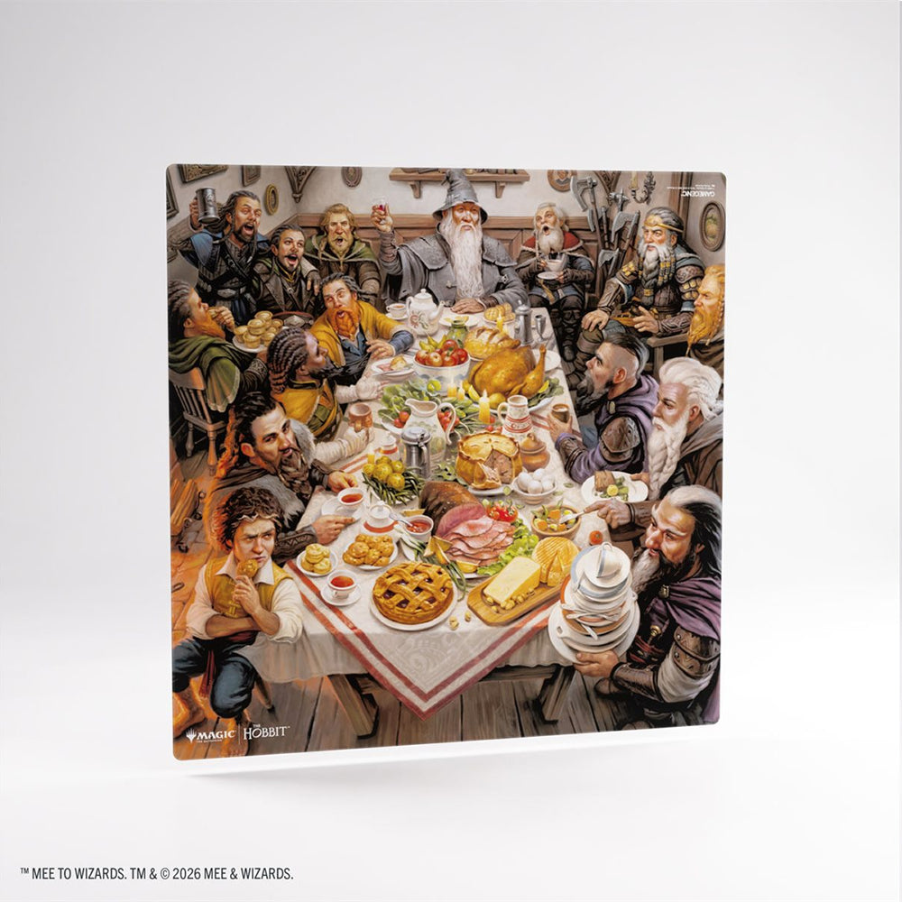 MTG 2-Player Playmat: The Hobbit - Bilbo's Pantry (70x70cm / Gamegenic)