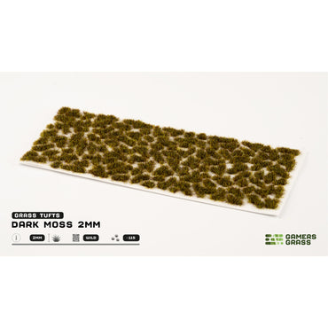 Gamers Grass: Tufts - Dark Moss (Wild / 2mm / x115)