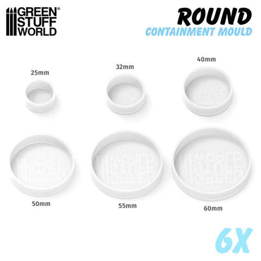 GSW: Tools - Silicone Containment Mould (For Round Bases)