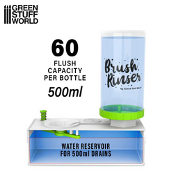 Green Stuff World: Brush Rinser Bottle (Green, 500ml)
