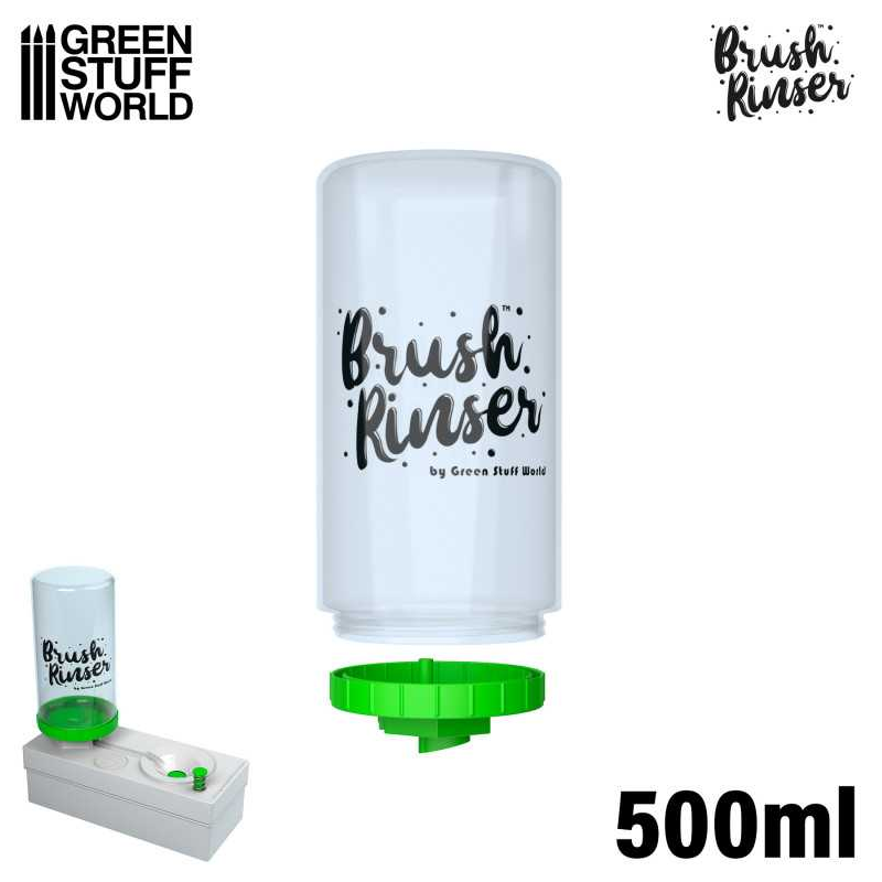 GSW: Tools - Brush Rinser Bottle (Green / 500ml)
