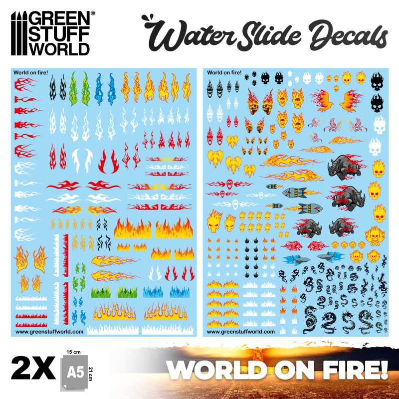 GSW: Waterslide Decals - World on Fire