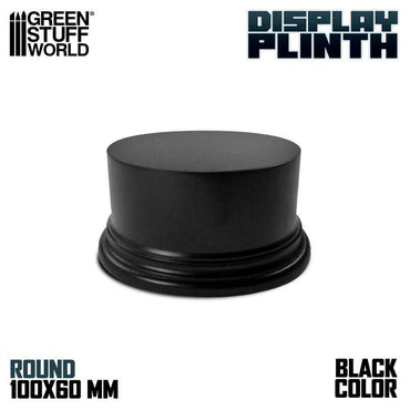 GSW: Block Plinth - Round Black (10cm)